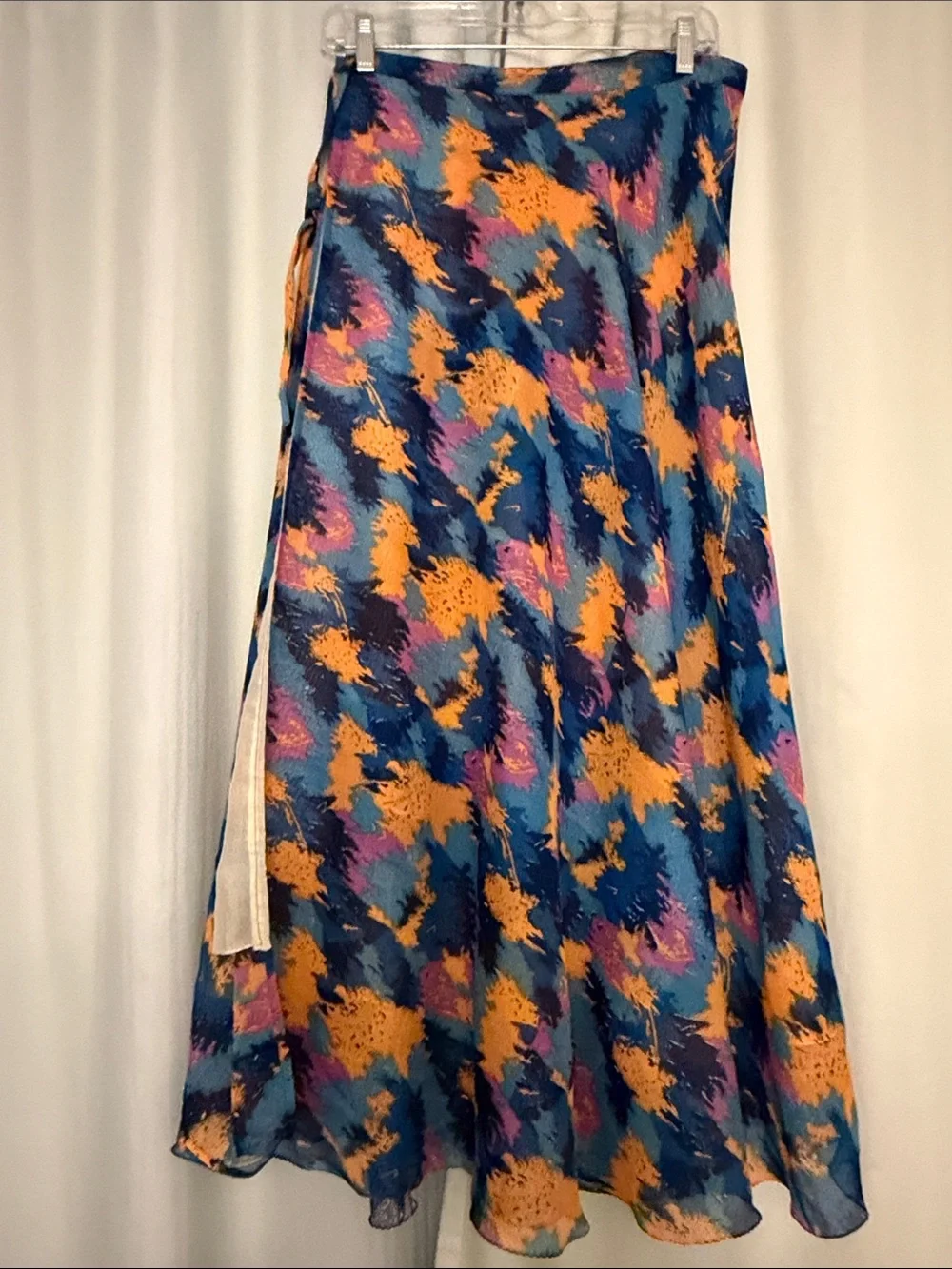 Women’s Reversible Wrap A-Line Skirt in‎ Multi-Color Print